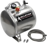 Allstar Performance Oil Pressure Primer Tanks ALL10535 Tank, Aluminum, Natural, Fittings, Line, Kit thumbnail 1