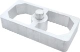 Allstar Performance Lowering Blocks ALL56130 Block, Aluminum, 1 in. Drop, Rear, 2.50 in. Wide, Universal, Each thumbnail 2