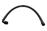 Allstar Performance Coated Stainless Steel Lines ALL48466-12 Ah Hose Assemblies, Performance, #6 Braided Line, Black, 12 in. Long, Aluminum Ends, Black, -6 AN Straight, -6 AN 90 Degree, Each thumbnail 2