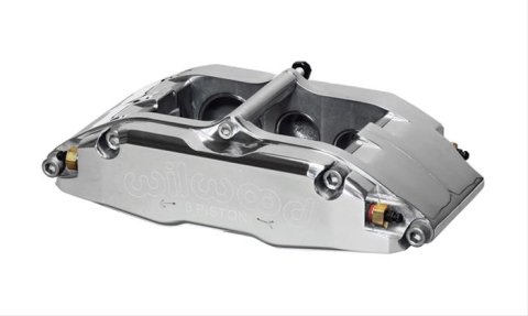 Wilwood Billet Narrow Superlite 6 Calipers 120-13382-P Brake Caliper, 6, Passenger Side, 6-piston, Aluminum, Polished, Each thumbnail 1
