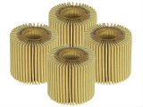 aFe Pro GUARD D2 Oil Filters 44-LF036-MB Filters, D2, Cartridge, Set of 4 thumbnail 1