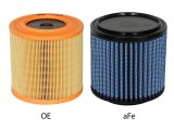 aFe Pro 5R Air Filter Elements for 2005-2016 DB9 - 10-10141-MA Elements, 5R, Oiled, Cotton Gauze, Blue, Round Flanged, 5.29 in. Height, Aston Martin, 6.0L, Pair thumbnail 9