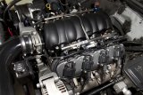 Holley Aluminum LS Valve Covers 241-91 Covers, LS, Centerbolt, Plain Top, Cast Aluminum, Black Textured, Baffled, Chevy, LS, 4.8L, 5.3L, 5.7L, 6.0L, 6.2L, 7.0L, Pair thumbnail 4