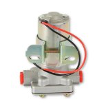 Holley Red Electric Fuel Pumps 12-801-1 Pumps, Electric, External, 97 gph, 367 lph, 7 psi, 12V, 3/8 in. NPT Ports, Female Thread, Aluminum, Silver Finish, Each thumbnail 2