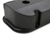 Holley Track Series Valve Covers 241-281 Covers, Series, Perimeter Bolt, Tall, Chevrolet Logo, Fabricated Aluminum, Black Gloss, Baffled, Chevy, 396ci, 402ci, 427ci, 454ci, Pair thumbnail 4