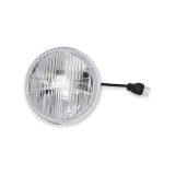 Holley RetroBright LED Headlights LFRB125 Headlight Conversion, RetroBright, Style, Sealed Beam, 5.75 in. Round Housing, Classic White, High and Low Beam, 3,000K Bulb, Each thumbnail 4