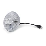 Holley RetroBright LED Headlights LFRB125 Headlight Conversion, RetroBright, Style, Sealed Beam, 5.75 in. Round Housing, Classic White, High and Low Beam, 3,000K Bulb, Each thumbnail 7