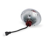 Holley RetroBright LED Headlights LFRB125 Headlight Conversion, RetroBright, Style, Sealed Beam, 5.75 in. Round Housing, Classic White, High and Low Beam, 3,000K Bulb, Each thumbnail 8