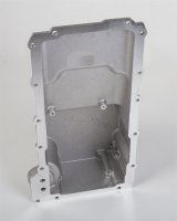 Holley Retrofit Engine Oil Pans for GM LS Engines 302-2 Pan, Swap, Low Profile, Aluminum, Natural, 3.620 in. Stroke, 5.7 Quarts, Chevy, 4.8, 5.3, 6.0L, Each thumbnail 4