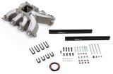 Holley EFI LS Single Plane Split-Design Race Intake Manifolds 300-290 Manifolds, Fuel Injected, Race, Aluminum, Natural, Chevrolet, GM Engines, LS3, L92 Cylinder Heads, Each thumbnail 5