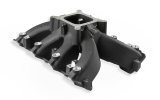 Holley EFI LS Single Plane Split-Design Race Intake Manifolds 300-290BK Manifolds, Fuel Injected, Race, Black Ceramic, Natural, Chevrolet, GM Engines, LS3, L92 Cylinder Heads, Each thumbnail 2