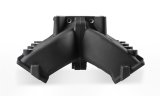 Holley EFI LS Single Plane Split-Design Race Intake Manifolds 300-290BK Manifolds, Fuel Injected, Race, Black Ceramic, Natural, Chevrolet, GM Engines, LS3, L92 Cylinder Heads, Each thumbnail 3