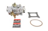 Holley 4160 750 CFM 4-Barrel Carburetor 0-3310S Carburetors, Model 4160, cfm, 4-Barrel, Square Bore, Manual Choke, Vacuum Secondaries, Dual Inlet, Silver Finish, Each thumbnail 3