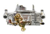 Holley 4160 750 CFM 4-Barrel Carburetor 0-3310S Carburetors, Model 4160, cfm, 4-Barrel, Square Bore, Manual Choke, Vacuum Secondaries, Dual Inlet, Silver Finish, Each thumbnail 4