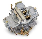 Holley 4160 750 CFM 4-Barrel Carburetor 0-3310S Carburetors, Model 4160, cfm, 4-Barrel, Square Bore, Manual Choke, Vacuum Secondaries, Dual Inlet, Silver Finish, Each thumbnail 9