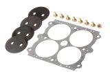 Holley Carburetor Throttle Plates 26-97 Plates, Carburetor, 4-Barrel, 1-3/4 in. Diameter, Steel, No Hole, Screw Included, Kit thumbnail 1