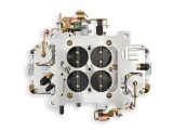 Holley 4150 Aluminum Street HP Carburetors 0-82751SA Carburetors, HP, 750 cfm, 4-barrel, Square Bore, Mechanical Secondaries, Dual Inlet, Polished Finish, Down-leg Booster, Each thumbnail 1