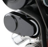 Holley Mid-Mount Complete Accessory Systems 20-185BK Drive Systems, LS Mid-mount, Serpentine, Alternator, Water Pump, Clockwise, Power Steering, AC, SD-7, Black Finish, Chevy, 4.8-7.0L, Kit thumbnail 2