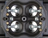 Holley Aluminum Ultra XP 950 CFM 4-Barrel Carburetor 0-80805HBX Carburetors, XP, cfm, 4-barrel, Square Bore and Dominator Mounting, Mechanical Secondaries, Dual Inlet, Gray and Black Finish, Each thumbnail 1