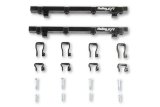 Holley LS Modular Lo-Ram EFI Intake Manifolds 300-600BK Manifolds, Modular, EFI, Base Only, Multi-port, -8 AN, O-ring Female, Fuel Rails, Runners, Aluminum, Black, Chevy, 4.8-6.0L, Each thumbnail 3