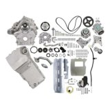 Holley Ford 7.3L Godzilla High-Mount Accessory Drive Complete Kits 20-340 Systems, Kit, Oiling System, Serpentine, Natural Finish, Godzilla, Kit thumbnail 5