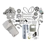 Holley Ford 7.3L Godzilla High-Mount Accessory Drive Complete Kits 20-340 Systems, Kit, Oiling System, Serpentine, Natural Finish, Godzilla, Kit thumbnail 7