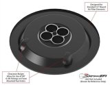 Holley Air Cleaner Assemblies 120-531 Assembly, Sniper, 14 in. Diameter, Round, Dropped, Steel, Black Finish, Embossed Logo, 3 in. Filter, Paper Element, Each thumbnail 3