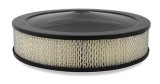 Holley Air Cleaner Assemblies 120-531 Assembly, Sniper, 14 in. Diameter, Round, Dropped, Steel, Black Finish, Embossed Logo, 3 in. Filter, Paper Element, Each thumbnail 6
