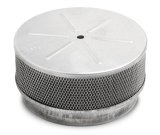 Holley Marine Flame Arrestors 720-11 Arrestor, Aluminum, Natural, 5.75 in. Diameter x 2.75 in. Overall Height, 5.125 in. Inlet, Each thumbnail 4