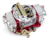 Holley Ultra Double Pumper Carburetors 0-76750RD Carburetors, Pumper, 750 cfm, 4-barrel, Square Bore, Electric Choke, Mechanical Secondaries, Dual Inlet, Red and Polished Finish, Each thumbnail 4