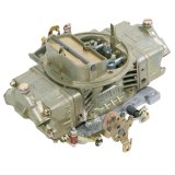 Holley 4150 Double Pumper 750 CFM 4-Barrel Carburetor 0-4779C Carburetors, Model 4150, Pumper, cfm, 4-barrel, Square Bore, Manual Choke, Mechanical Secondaries, Dual Inlet, Gold Dichromate, Each thumbnail 1
