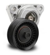 Holley LS Tensioner Assemblies 97-151 Accessory Belt Tensioners, Holley, Assembly, Serpentine, Grooved Pulley, 6-rib, Passenger Side, for Accessory Drive Only, Each thumbnail 1