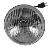 Holley RetroBright LED Headlights LFRB126 Headlight Conversion, RetroBright, Style, Sealed Beam, 5.75 in. Round Housing, Classic White, High Beam Only, PAR 46, 3,000K Bulb, Each thumbnail 2