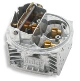 Holley Carburetor Main Bodies 134-348 Components, Body, Model 4150, 0-80670, Replacement, 670 cfm, Zinc, Dichromate, Straight-Leg Boost, Gaskets, Brass Air Bleeds, Each thumbnail 3