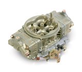 Holley 4150 Classic HP 750 CFM 4-Barrel Carburetor 0-80528-2 Carburetors, Model 4150, HP, cfm, 4-barrel, Square Bore, Mechanical Secondaries, Dual Inlet, Gold Dichromate, Down-leg Booster, Each thumbnail 4