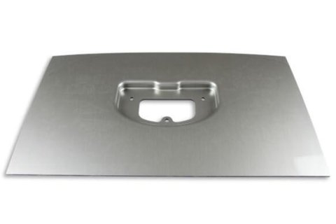 Holley EFI Racepak Dash Bezels 553-354 Panels, EFI, IQ3 Series, Bezel, ABS Plastic, Brushed Aluminum Finish, 12 in. Tall, 21 in. Wide, Trim-to-Fit, Each