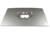 Holley EFI Racepak Dash Bezels 553-354 Panels, EFI, IQ3 Series, Bezel, ABS Plastic, Brushed Aluminum Finish, 12 in. Tall, 21 in. Wide, Trim-to-Fit, Each thumbnail 2