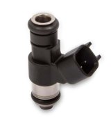 Holley EFI Terminator X Fuel Injectors 522-101X Injectors, X, 100 lbs/hr, USCAR Plug, EV6 Body, 12V Saturated, 1.85 in. Seat Height, High Impedance, 12.2 ohms, Each thumbnail 2