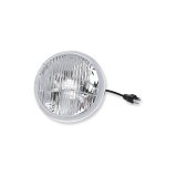 Holley RetroBright LED Headlights LFRB135 Headlight Conversion, RetroBright, Style, Sealed Beam, 7 in. Round Housing, Classic White, High and Low Beam, 3,000K Bulb, Each thumbnail 1