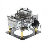 Holley Street Warrior Carburetors 0-80457S Carburetors, Warrior, 600 cfm, 4-barrel, Square Bore, Electric Choke, Vacuum Secondaries, Single Inlet, Shiny Finish, Ford Kickdown, Each thumbnail 3
