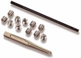 Holley Fuel Bowl Heli-Coil Installation Kits 26-2 Tool Kit, Tap, Tool, 10 Heli-Coils, for Threads, Kit thumbnail 1