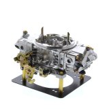 Holley Aluminum Street HP Carburetors 0-82651SA Carburetors, HP, 650 cfm, 4-barrel, Square Bore, Mechanical Secondaries, Dual Inlet, Polished, Straight-leg Booster, Universal Linkage, Each thumbnail 2