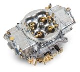 Holley Aluminum Street HP Carburetors 0-82651SA Carburetors, HP, 650 cfm, 4-barrel, Square Bore, Mechanical Secondaries, Dual Inlet, Polished, Straight-leg Booster, Universal Linkage, Each thumbnail 7