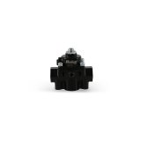 Holley Carburetor Bypass Style Fuel Pressure Regulators 12-887 Regulators, Style, Return, 4.5-9 psi, Black, One 3/8 in. NPT Female Inlet, One 3/8 in. NPT Female Outlet, Each thumbnail 4