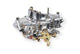 Holley Model 4150 Aluminum Double Pumper Carburetors 0-4777SAE Carburetors, 4150, Pumper, 650 cfm, 4-barrel, Square Bore, Electric Choke, Mechanical Secondary, Dual Inlet, Polished Finish, Each thumbnail 2