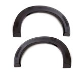 LUND Extra-Wide Style Fender Flares EX129T Flares, Style, Front and Rear, Textured Black, ABS Plastic, Ford, Set of 4 thumbnail 1