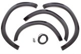 LUND Street Style Fender Flares for 1994-2002 RAM 3500, 2500, 1994-2001 1500 - SX202S Flares, ABS Plastic, Black, Smooth, Dodge, Set of 4 thumbnail 3