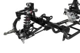 QA1 Mopar Front Street Performance Coilover Conversion Systems 52343-S400 Suspension Packages, Conversion, Black Steel Crossmember, Spindles, Control Arms, Dodge, Plymouth, Kit thumbnail 8