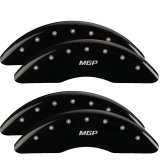 MGP Black Caliper Covers for 2019-2023 CLS450 - 23239SMGPBK Set of 4 caliper covers, Engraved Front and Rear: MGP, powder coat finish, silver characters thumbnail 1