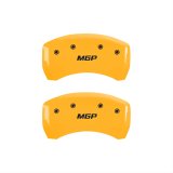 MGP Yellow Caliper Covers for 2002-2004 X-TYPE - 41106SMGPYL Set of 4 caliper covers, Engraved Front and Rear: MGP, powder coat finish, black characters thumbnail 2